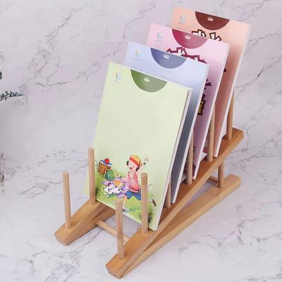 Multifunction Wooden Stand Rack Kitchen Dish Lid Drain Holder Organizer Beautiful Domestic Drying Cups Shelf Table Book Display