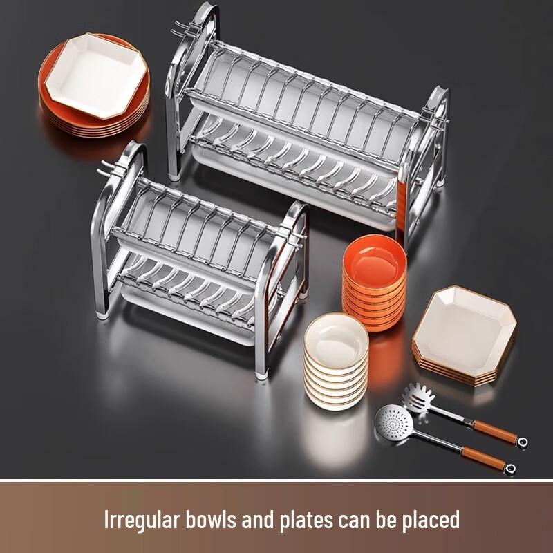 Adjustable Stainless Steel Dish Drying Rack
