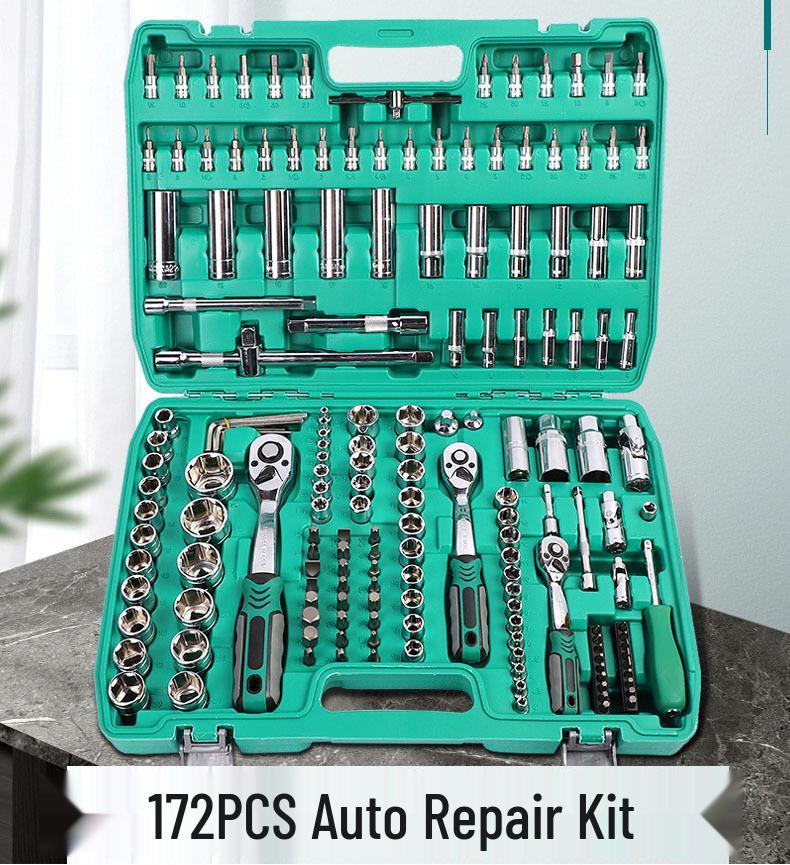 

Набор инструментов механика из 82 предметов, Набор торцевых головок для авторемонта из 121 предмета, Набор для домашнего ремонта из 46 предметов