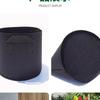 Grow Bags, Black Non-woven Fabric, Thick Bags, Tree Planting Bags, Flower Pots