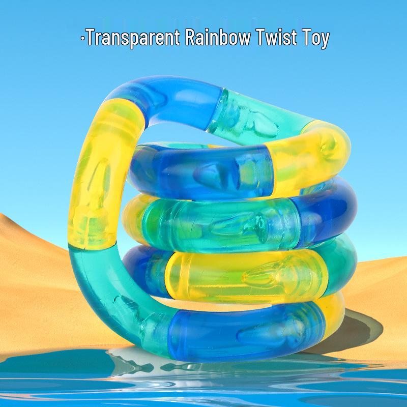Versatile Twisty Rope Finger Toy for Office Relaxation and Stress Relief