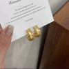 Retro Exquisite Glamour Casual Trend Temperament American Earrings Earrings Earrings Holiday Atmospheric Daily Photo Style Studs Versatile Daily Wear
