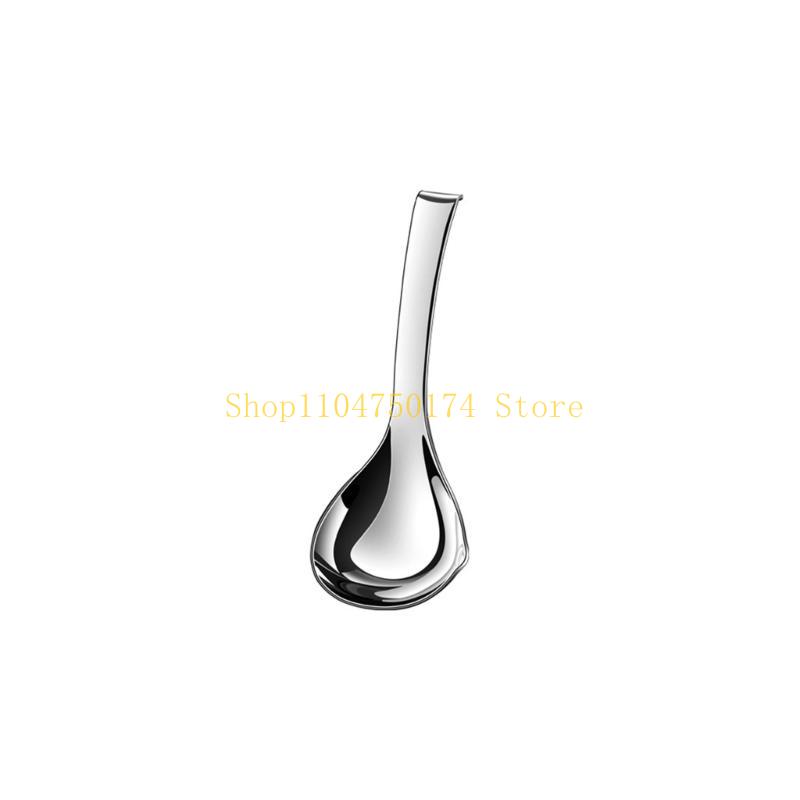 Soup Spoon 304 Stainless Steel Spatula Long Handle Cooking Spoons Ladle Multifunctional Serving Spoon Household Cutlery top sale
