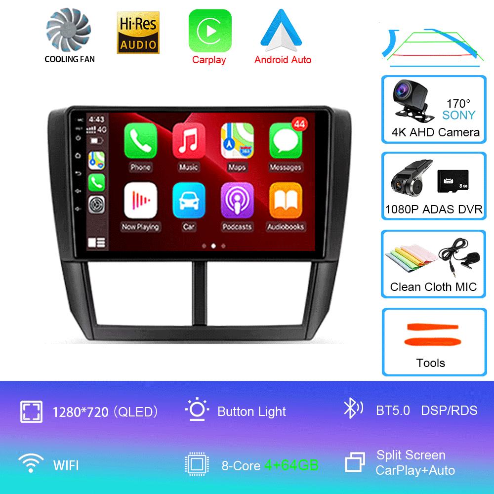 Android 14 Car Radio For Subaru Forester 3 SH 2007 - 2013 Multimedia Video Player Navigation Stereo GPS No 2din 2 Din Dvd