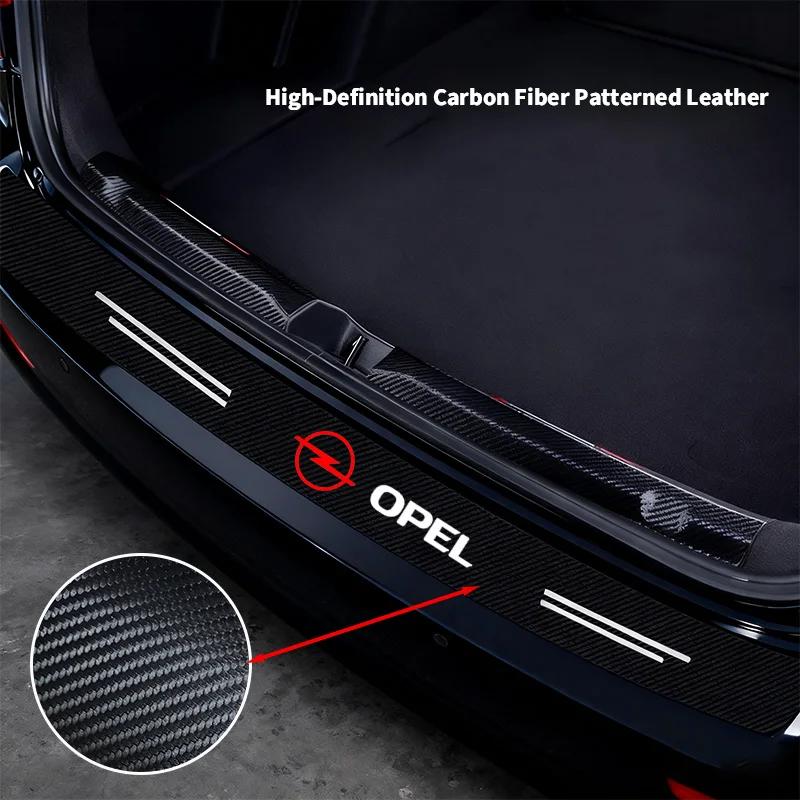 Kratzfeste Schutzaufkleber für die Kanten von Kofferräumen für Opel Astra j g Insignia Corsa d Vectra c Zafira a Auto Gadgets