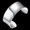 High Quality   Jewelry Bangle Bracelet Simple Round Big Open Bangle Women Men Trendy Jewelry