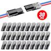 30/60Pcs No Strip Automotive Wire Connector Detachable Terminal Plug Universal For Vehicle Cable Interconnection Repair Supplies