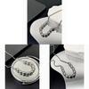 Geometric Stainless Steel Necklace For Men And Women Luxury Lockbone Jewelry With Elegant Oval Pendant