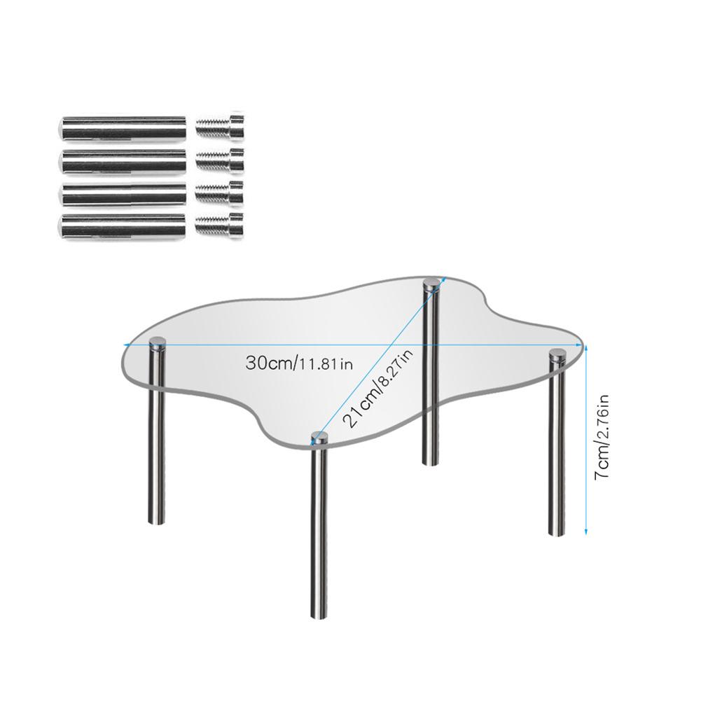 Handmade Display Shelf Cupcake Display Shelf Event Preparations Enhances Visibility Resistant To Breakage Sturdy Construction