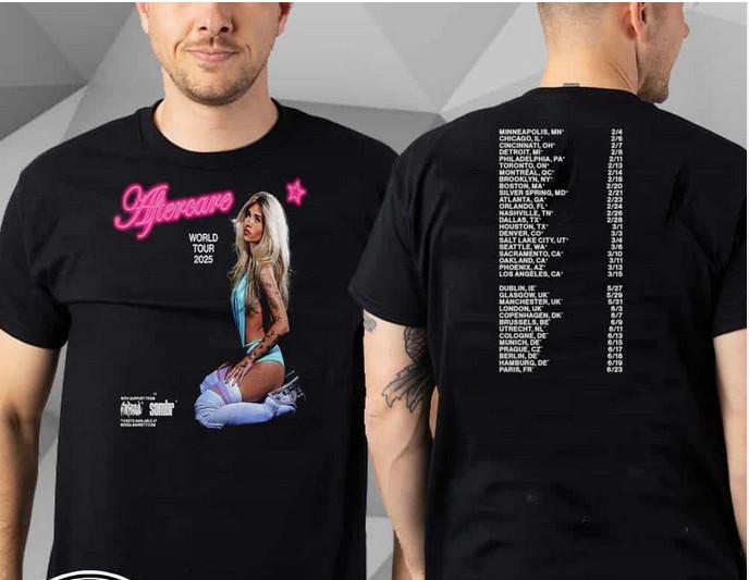 

Baby Cowboy Aftercare World Tour List 2025 Two Sides Essential Unisex TShirt Unisex T-Shirt XXXL
