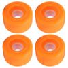PUENTE 4pcs 70x42mm Ruedas de Skateboard 80A Ruedas de Cruiser Longboard Piezas de RepuestoNaranja