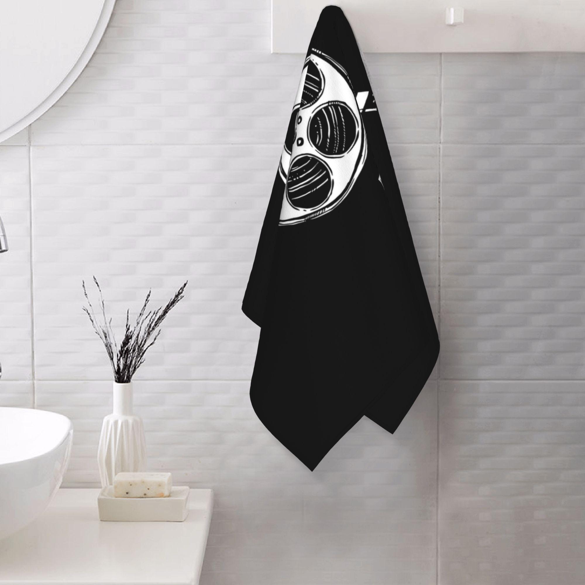 Ka Chen Muda White Movies Film And Clapperboard Soft Face Towel Quick Dry Pool Bath Cotton Towels Absorbent