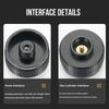 Aluminum Alloy Camping Stove Adapter Portable Stove Propane Adapter Small Gas Tank Adapter for Outdoor Backpack Hiking