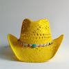 Western Cowboy Straw Hat Women's Cowboy Hat 2026 New Spring Knight Hat Men's Jazz Hat Summer Cowboy Hat Sombrero Hombre
