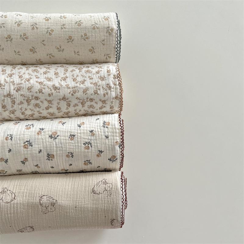 A-Listen Blogger Stil Baby Mullwindel Decke & Pucktuch aus reiner Baumwolle