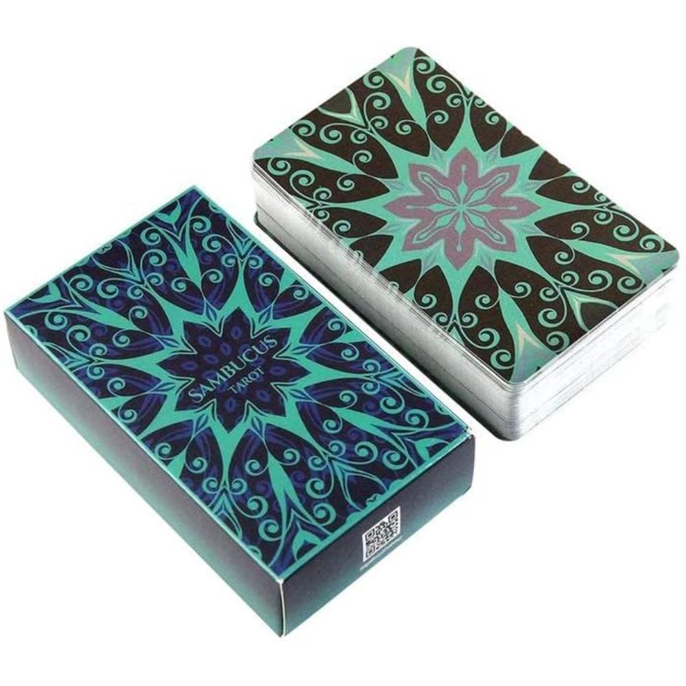 10.3*6cm Sambucus Tarot An Elegant Geometric 78-Card Deck - Modern Art Deco Style Tarot Cards