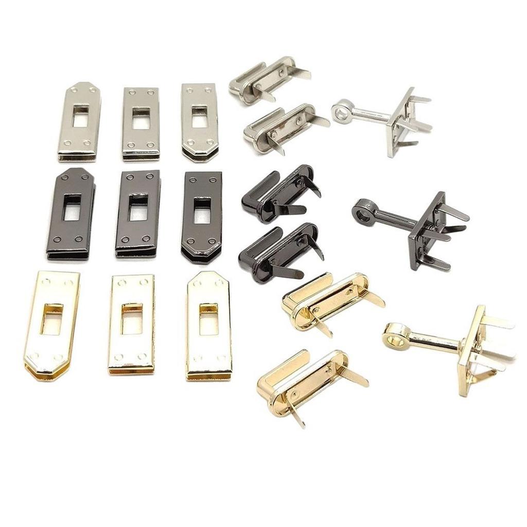 6 BUC Hardware Blocare Geantă Aliaj Zinc Practic Rezistent la Coroziune Kit Închizătoare Geantă de Mână Pentru Accesorii DIY de Reparare Geantă de Mână