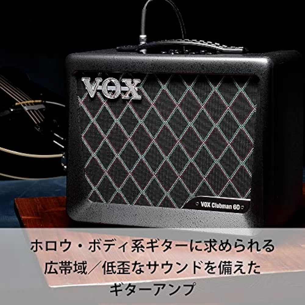 VOX Clean Sound Guitar Amp Clubman 60 Ultra Lightweight Vacuum Tube Sound with Nutube Live Perfor...