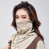 Anti-UV Sunshade Cap Breathable Face Mask Pullover Cap Unisex Sunscreen Hat  Summer