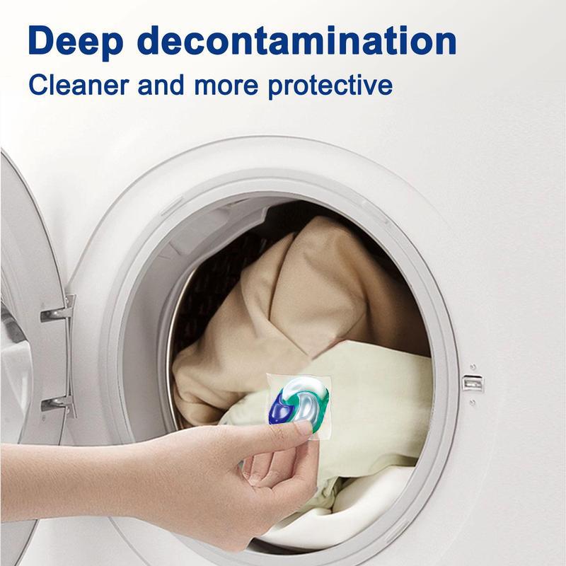 Hypoallergenic Laundry Detergent Pods, 4-in-1 Power with Fresh Scent Beads - Keeps Clothes Soft, Clean & Fragrant