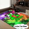 Custom Name Space Alien un-speakable Carpet, Chair Rug,Area Rug for Office Bedroom living rooms bedroom, Doormat decor Christmas fan gifts