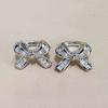 New Flash Diamond Bow Ear Bone Clip Without Ear Hole Light Luxury High-end Niche Earrings Women