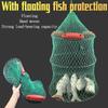 Quick Drying Fish Basket Water-floating Fishing Net Pocket Fishing Net Bag  Floating Water Use