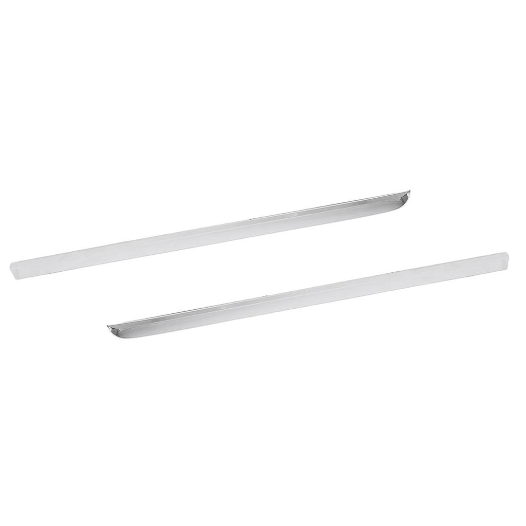 Front Door Lower Chrome Molding Trim Stylish Plastic Side Door Lower Garnish Replacement for Sonata 