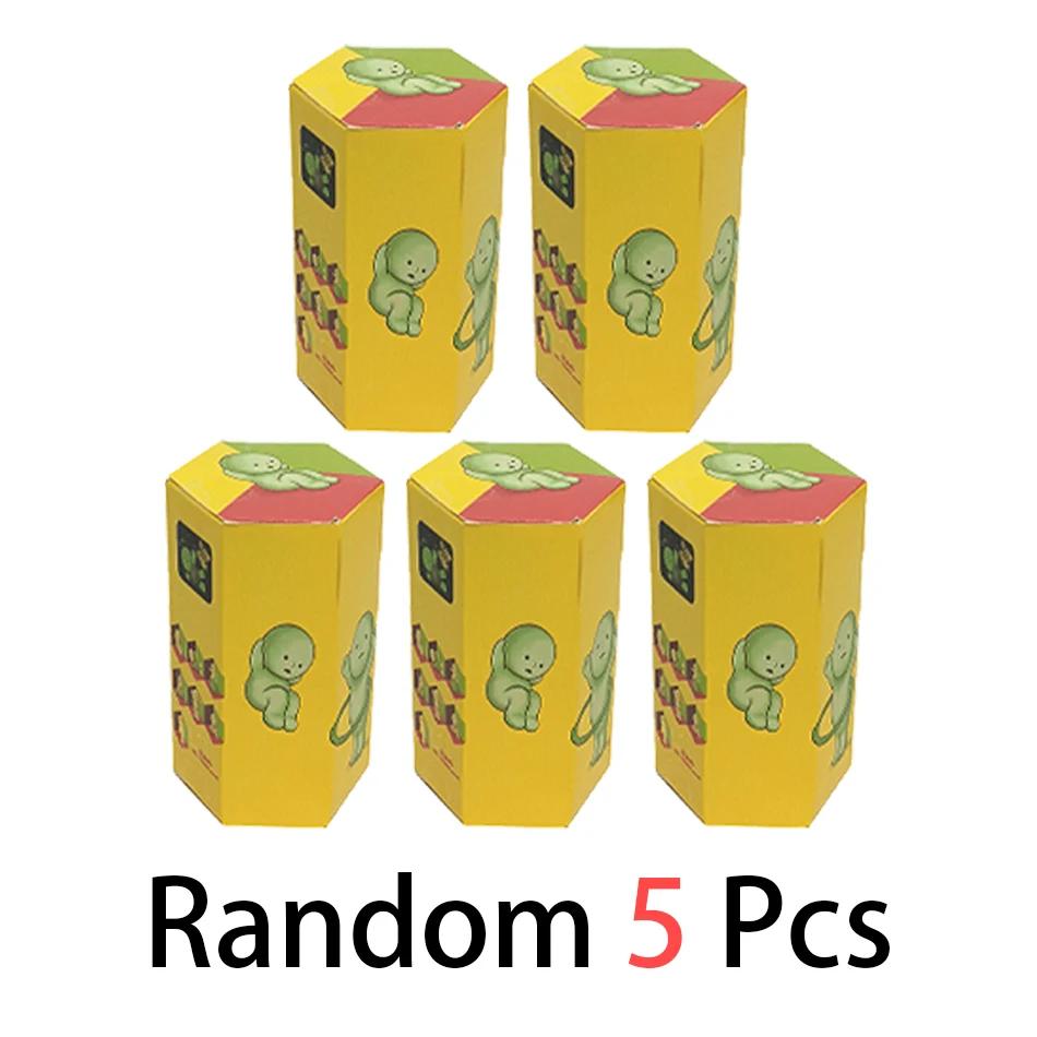 Gift A Multiple Series Noctilucent Green Doll Blind Mystery Box Action Figures Decoration Desktop Model Toy For Surprise