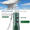 Emergency Multi-Function Hand-Crank Flashlight with Radio, SOS Alarm, and Phone Charger