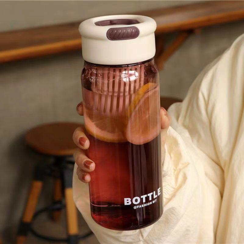 Japanese Simple Anti-drop Scale Water Cups Men and Women Portable Car Plastic Student Water Cups