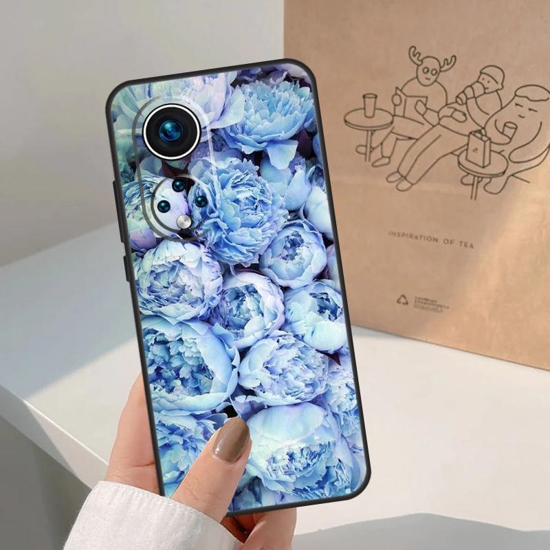 Lavender Peonies Flower For Honor Magic 8 7 6 5 Pro Case For Honor X9d X9c X9b X9a X8c X8b Win 200 400 50 70 90 Lite