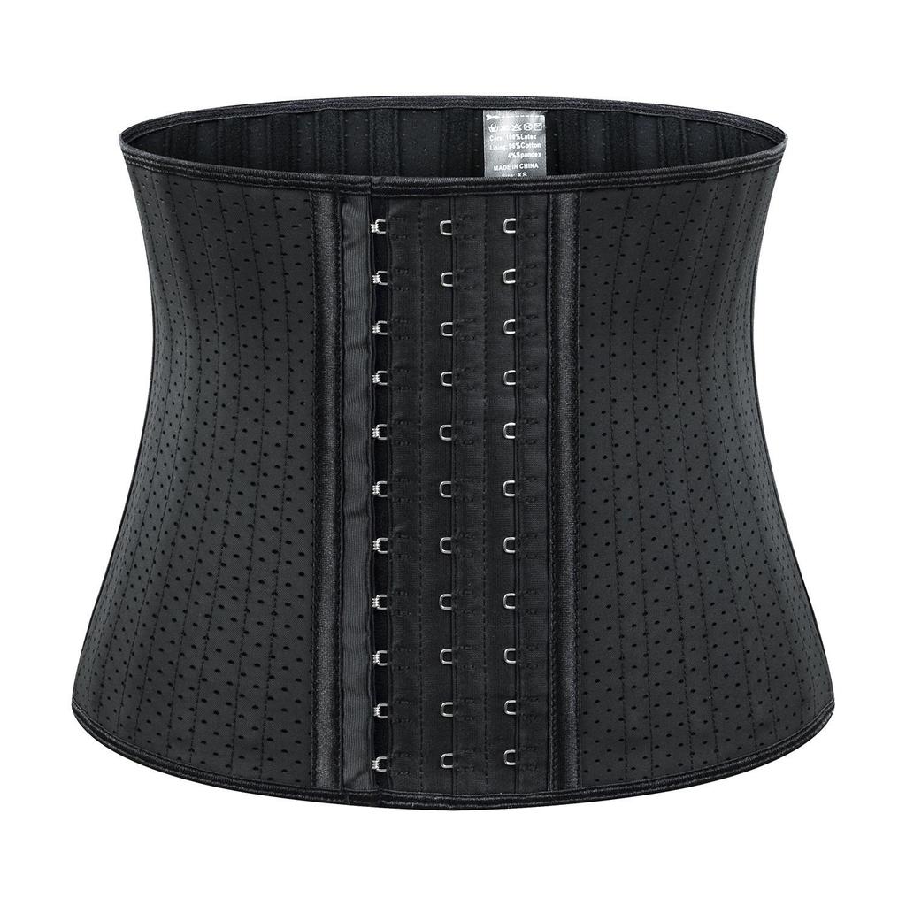 25 Steel Bones Waist Trainer with 9 Ventilation Holes for Tummy Control and Fitness