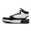 Anta Simple Versatile High-Top Skate Shoes Women Sneakers White Black 922348081-3