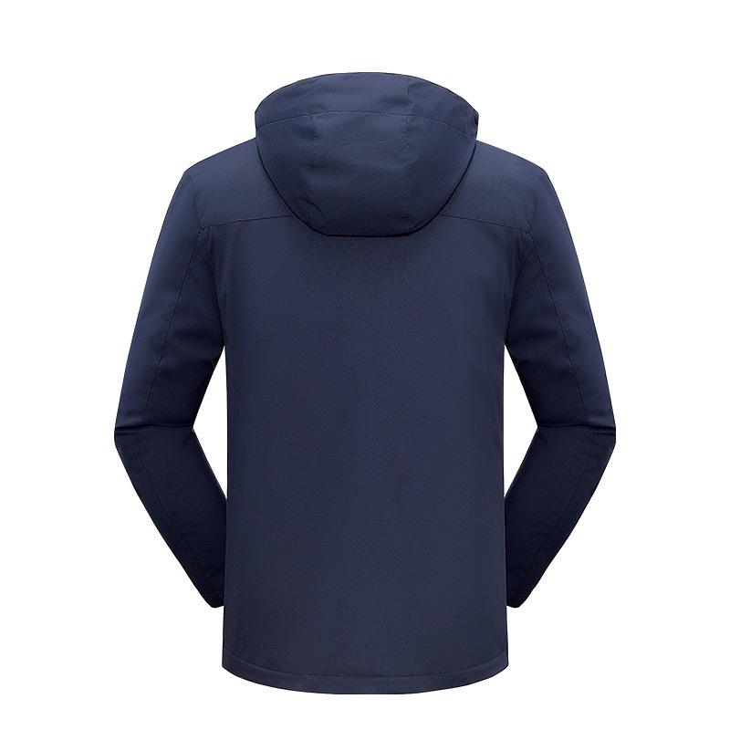 Down Liner Jacket Three-in-one Two-piece Set Men's and Women's Outdoor Camping Windproof and Rainproof Removable Mountaineering Jacket