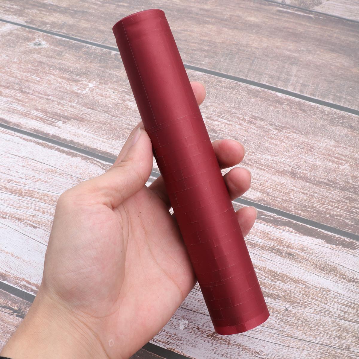 

100 шт. термоусадочных капсул из ПВХ для домашнего пивоварения, профессиональная отделка, легкое удаление семейных аксессуаров, новый дизайн красный