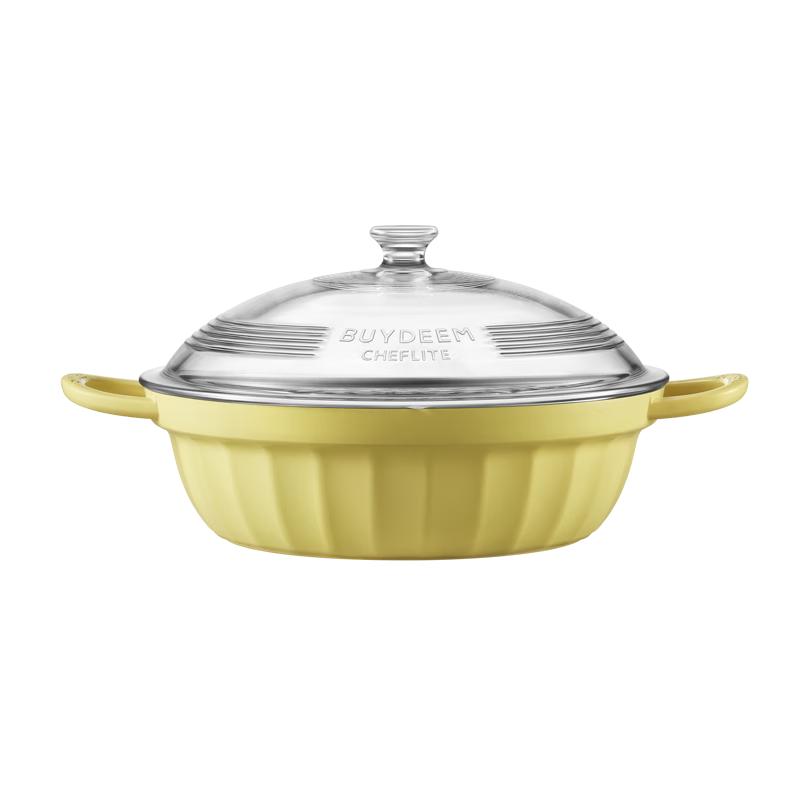 Buydeem 28cm Multi-functional Non-stick Induction Cooker Pot