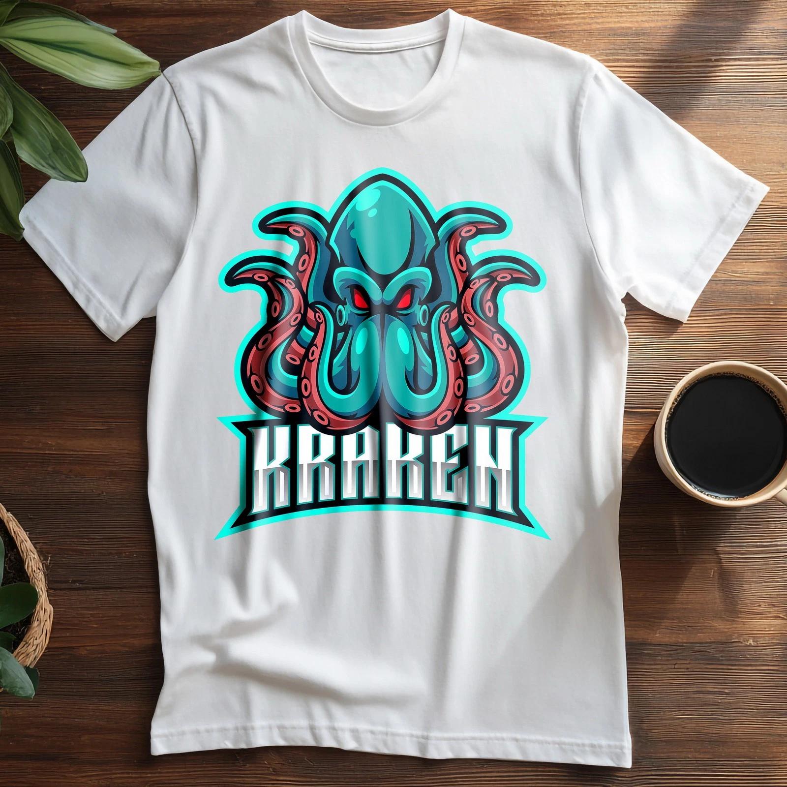 

Kraken Octopus 001 Adult / Childrens t shirts/t-shir 160