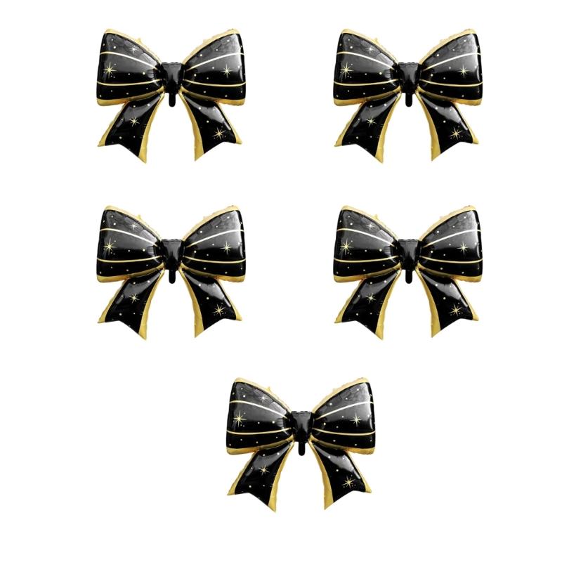 98x75cm Large Bowknot Shape Aluminum Balloon Birthday Party Balloon for Girls Birthday Party Decoration Photography Tool