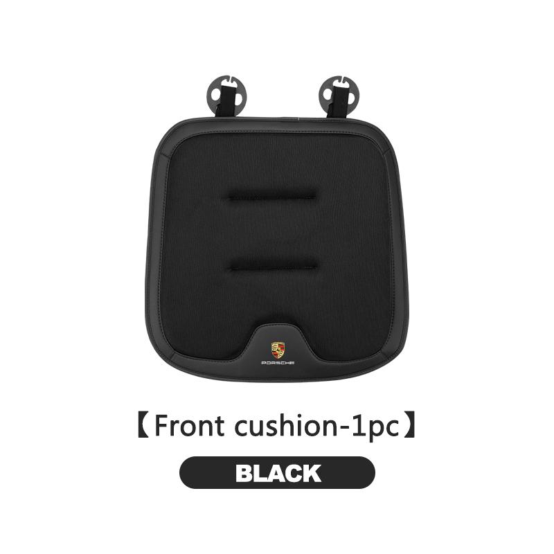 For Porsche Car Seat Cushion Front Rear Luxury Ice Silk Booster Pad Cayenne Boxster Macan 968 Panamera 911 Carrera-GT 918