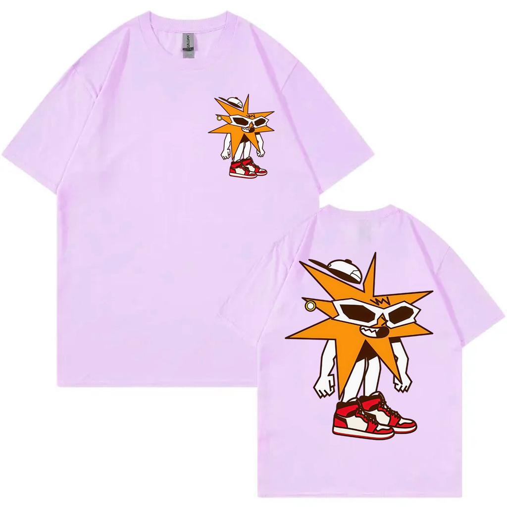 Puerto Rico Singer Mora Microdosis Album Graphic T Shirts Fashion Cartoon Short Sleeve Tshirts Men Women Casual Cotton Tshirt