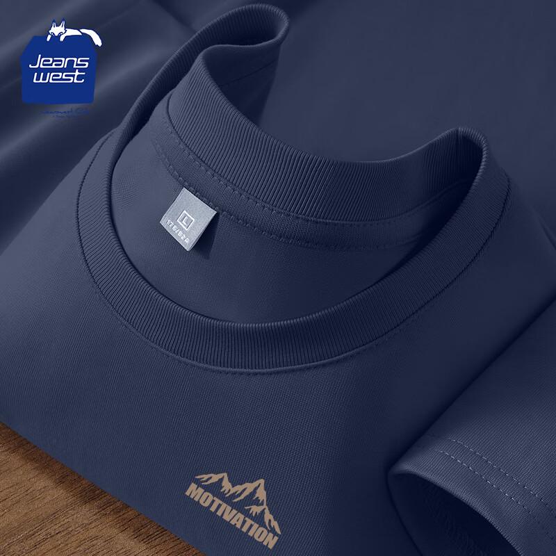 JEANSWEST CLUB Men s Loose Fit Long Sleeve Cotton T-Shirt 3XL