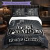 Sex Pistols Individuelles Namens-Text Bettwäscheset, 1 Bettbezug & 2 Kissenbezüge Personalisierte Schlafzimmer-Geschenk