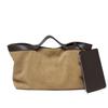 2026 Fall Winter New Suede Leather Tote Bag Unique Vintage Large Capacity Shoulder Crossbody Handheld Bag Durable Women Handbag