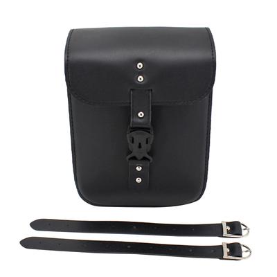 Universal Motorcycle Saddlebag Vintage PU Leather Luggage Bag Waterproof Motorcycle Storage Tool Pouch Easy To Use