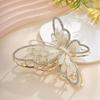 Butterfly Wings Metal Hair Clamp For Women Accessories Butterfly Claw Gift For Girlfriend Metal Claw Clip Hairpin