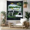Peterbilt Heavy Trucks Custom Your Name Wall Decor Tapestry Art For Pet Memorial Birthdaywedding Party Backdrop Family Gift
