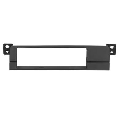 1?DIN Mittkonsol Radio DVD Panel Ram Trim Svart Passar 3-serien E46 2003?2005