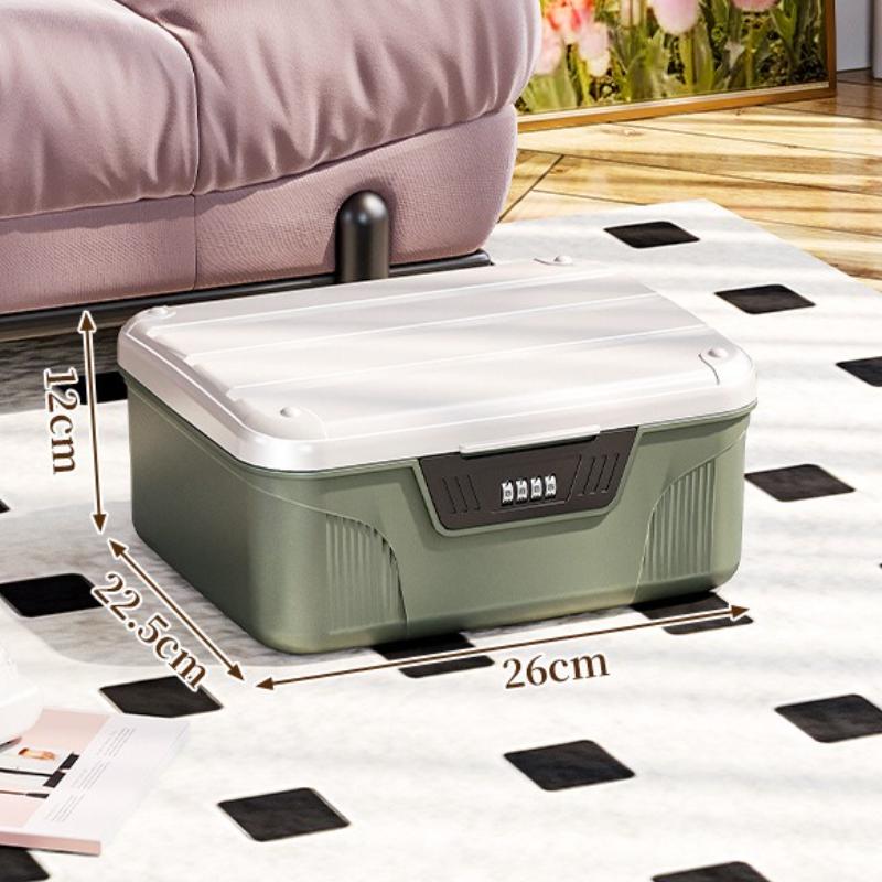 Plastic Storage Box Wth Lock Organizer Boxes Household Large Organization Container Bedroom Multifunctional Case Accessories