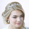 Fashion Diverse Bride Rhinestone Tiaras Crowns Silver Color Crystal Wedding Crown Headpiece Baroque Women Hair Jewelry Diadem